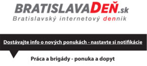Ponuky prace Bratislava
